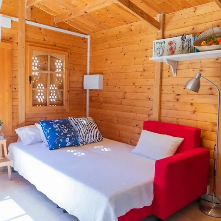 Chalet Secluded In An Organic Farm, 1bd With Ac, Pet Friendly Orgiva