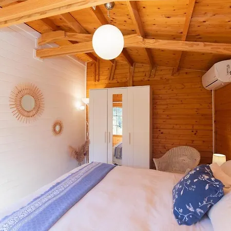 Secluded In An Organic Farm, 1bd With Ac, Pet Friendly Chalet *